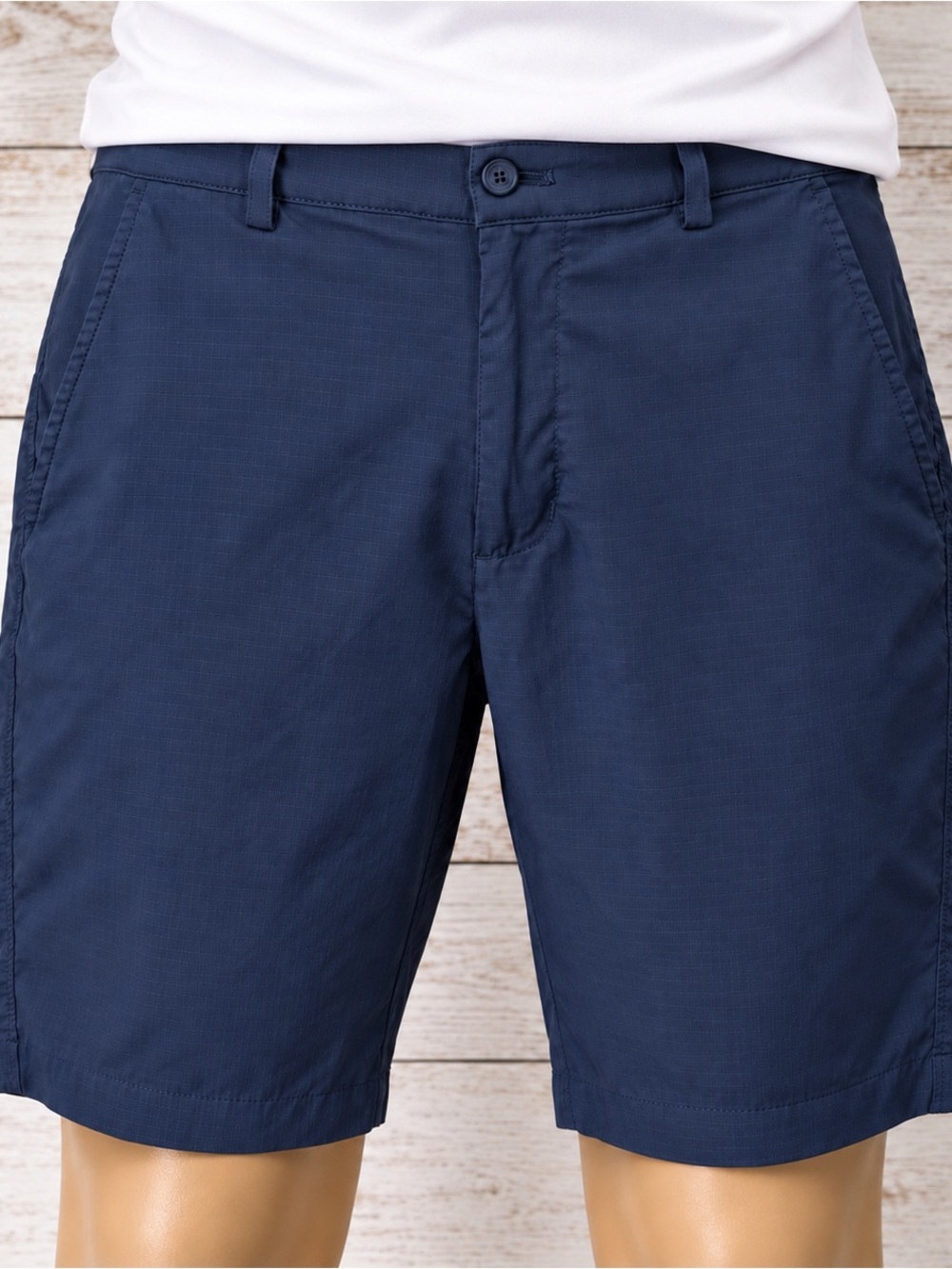 Greg Norman Men’s Size 30 Performance Golf Shorts Navy Blue Stretch